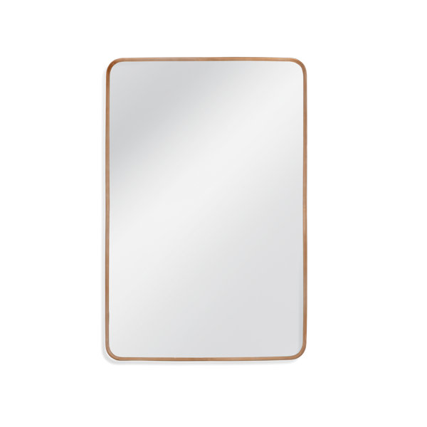 Willa Arlo Interiors Oldbury Rectangle Metal Wall Mirror Wayfair